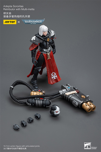 Mua bán (NEW) JOYTOY ADEPTA SORORITAS RETRIBUTOR WITH MULTI-MELTA